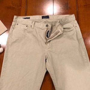 Lucky Brand 363 Straight Khaki Jeans